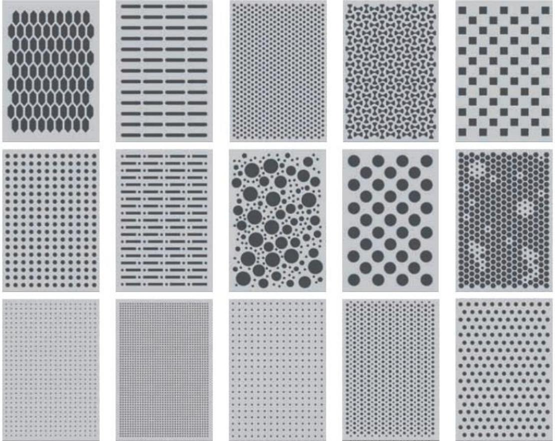 Punching AluminumPanel Product Display