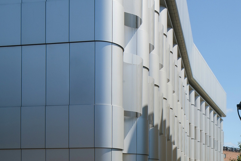 aluminum exterior panels wall