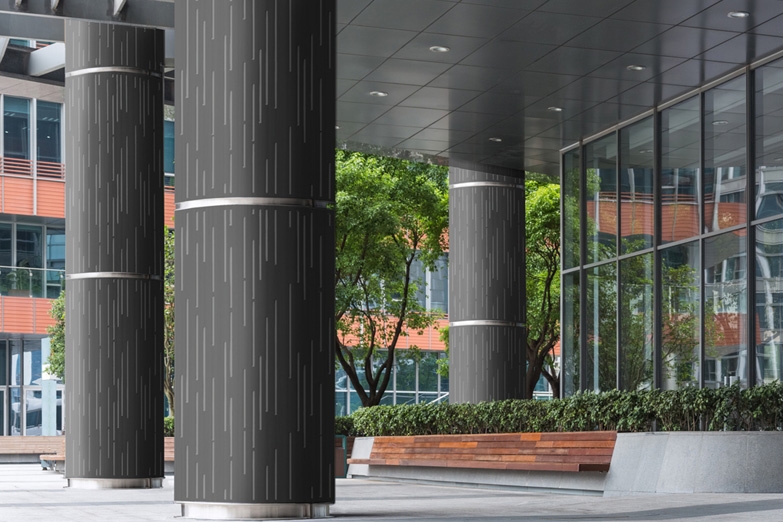 Commercial Aluminum Column Panel